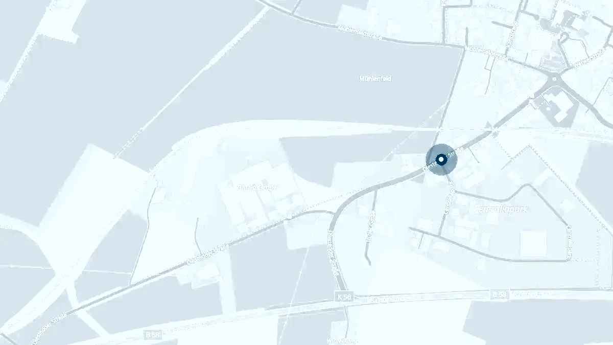 Karte mit dem Standort an der Diestedder Str. 21 in Wadersloh